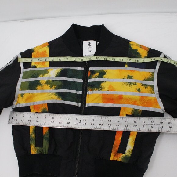 Opening Ceremony x Adidas jacket womens Large windbreaker black trefoil padded - Picture 10 of 15